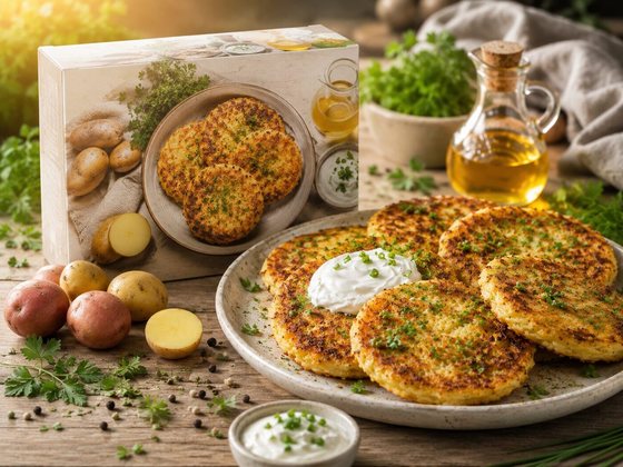 Külmutatud draniki (kartulipannkoogid)
