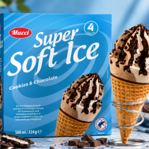 Super Soft Ice Cookie&Chocolate 4x140ml