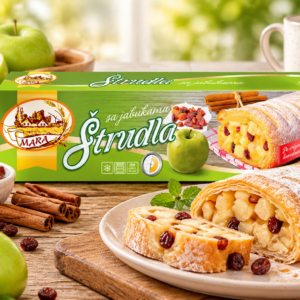 Õunastruudel 500g
