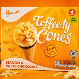Toffee-ty mango&white chocolate 4x140ml