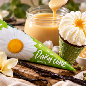 Daisy cone vanillijäätis kondenspiimaga 4x110ml