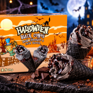 Halloween black cone tume šokolaad & kakao 4x135ml